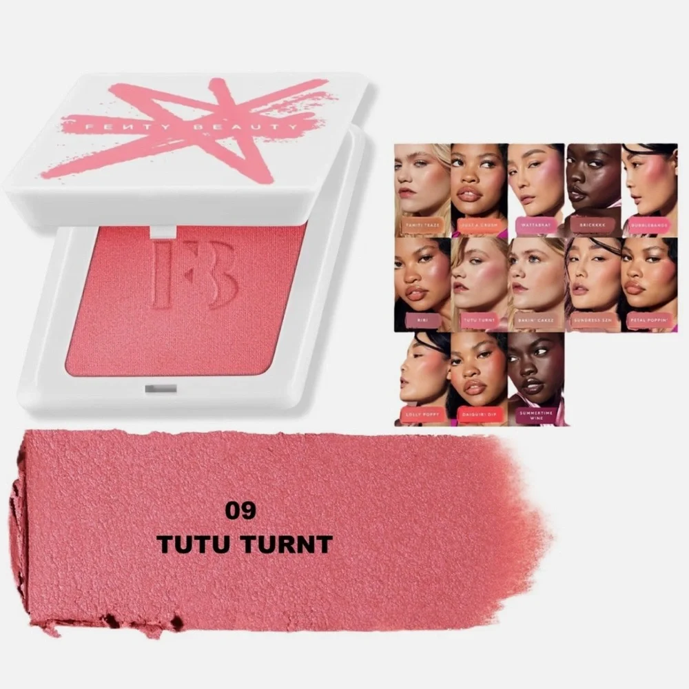 Fenty Beauty Tutu Turnt Suede Powder Blush - NIB